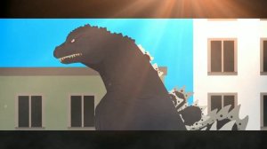 Heisei Godzilla Vs Godzilla Rex/Gemstone Godzilla (StickNodes-Animation) ?400? Subs Special