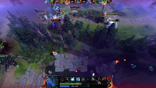 ОН ВАМ НЕ САППОРТ ANCIENT APPARITION DOTA2 [4K] смотреть онлайн