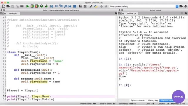 17 - Python (Class Inheritance)