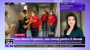 Eduard Novak, scuze pentru Ana Maria Popescu: Imi pare foarte rau. Sportiva i-a raspuns pe Facebook