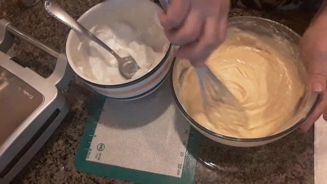 Выпечка на кокосовом масле.  Вафли.