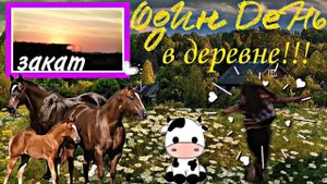Один день в деревне!!!!