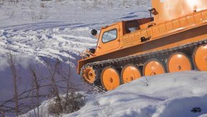 Быстрый и маневренный ГТ-СМ (ГАЗ-71) на гусеницах РМШ ресурсом 12 000 км.