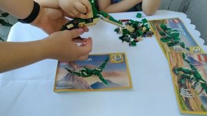 Обзор на конструктор LEGO Creator Грозный Динозавр 3 в 1 (31058).mp4