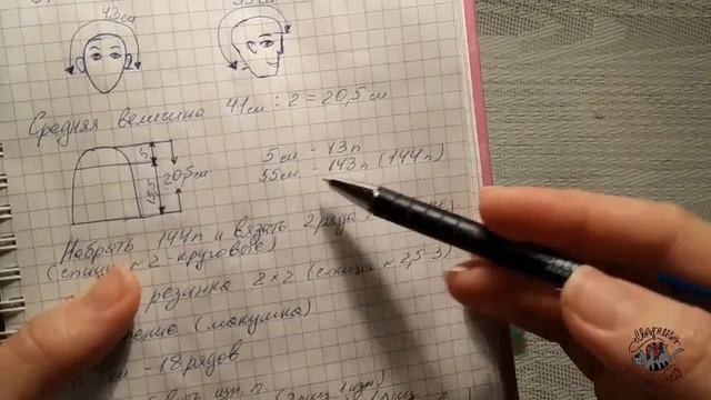 Шапка резинкой Мужская шапка/Расскажу как вязала смотреть онлайн