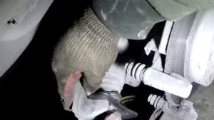 замена задних колодок с дисковым ручником