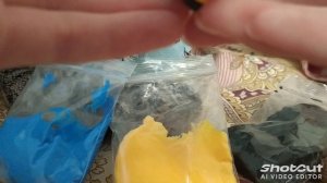 басики лепят из воздушного пластилина