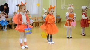 Сказка про Ветер Праздник Осени в детском саду Танец Белочек