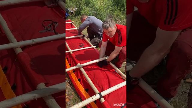 Северный Байкал. Река Тыя. Хакусы. Сплав на катамаранах.