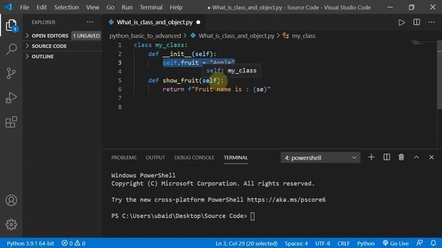 What is Classes and Objects in Python - How to make class and object Urdu/Hindi #51