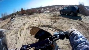 Эндуро на S2 Dakar 250 и Irbis TTR 250R. Открыли летний сезон 2017. Часть 1.