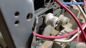 How to repair copier machine Sharp AR- 5316E paper stock in tray or ( paper jam)