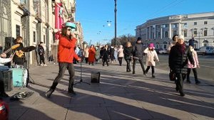 Король и Шут. Уличные музыканты. Невский проспект. Санкт-Петербург. 17.03.2023