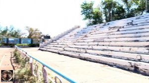 Стадион, Спортивный комплекс СКА. Приозёрск - Балхаш - Сары-Шаган - Казахстан. ВИДЕО. Лето 2015 г.
