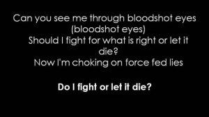 Bullet For My Valentine   The Last Fight (Acoustic) Lyrics