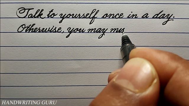 Cursive writing sentence practice for beginners || How to write cursive writing sentences || Cursiv смотреть онлайн