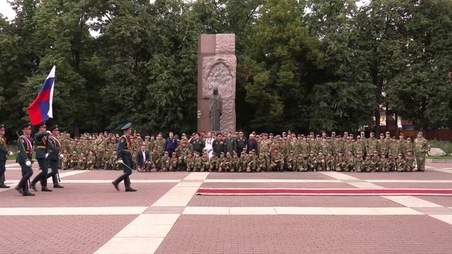 В Росгвардии стартовали военно-патриотические сборы «Гвардейская смена. Бородино-2022»