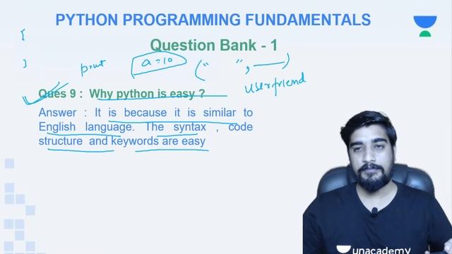 Class 11 | Question Bank | Computational Thinking, Python-7 | Let's crack Python | Shubham Bharadwa