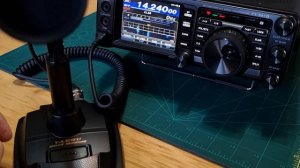 YAESU FT991A M-70 Microphone 20 Meters