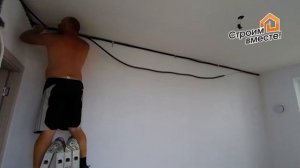 Установка кондиционеров в квартире.Split system installation