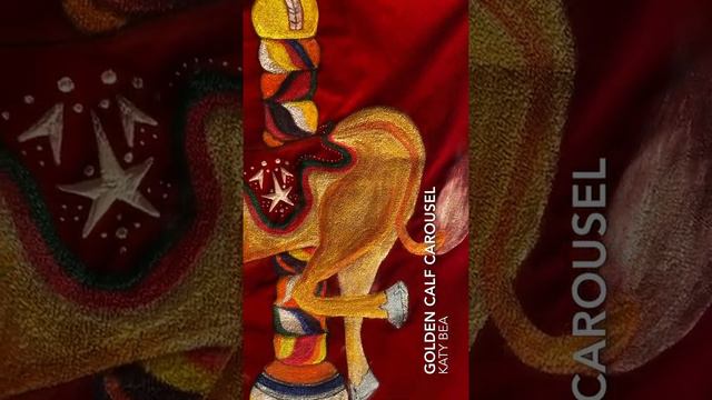 Katy Bea Golden Calf Carousel - Fawkes Fine Art