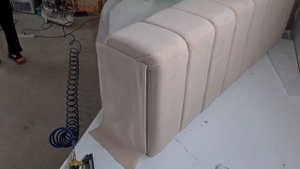 Прикроватная мягкая банкетка своими руками. Делаем сегментную банкетку. Банкетка-тумбочка.