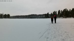 Коркинское озеро.  03. 01. 2022