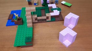 Свинка дом Lego Minecraft 21170 The Pig House