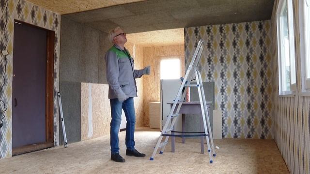 Обшиваем дачу фибролитовыми плитами NORDECO смотреть онлайн