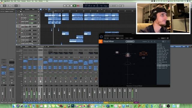 Сведение трека. Logic pro x. Visual Mixer. Izotope Neutron 3