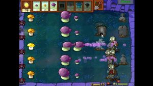 Растения против зомби 1 - уровни 2-9 - 2-10