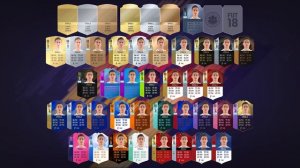 ALL OFFICIAL FIFA 18 CARD DESIGNS!!!