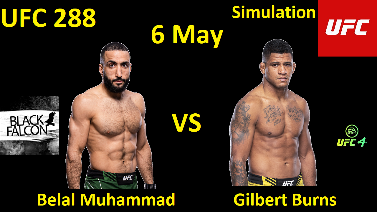 Белал Мухаммад против Гилберта Бёрнса БОЙ В UFC 4/ UFC 288
