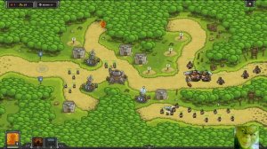 Kingdom Rush (Ветеран) →Тихолесье - Железное испытание