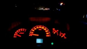 Турбо калина)))Разгон. Давление 0.9 бар.