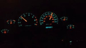Разгон до 220 км/ч на Джип Гранд Чероки ZJ 1998 год (глюк датчика скорости)