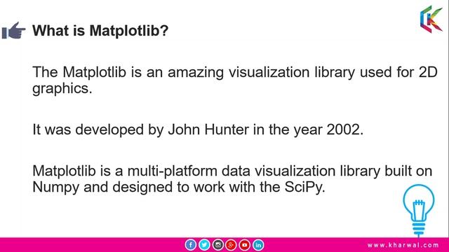 Introduction To Matplotlib | Part 01