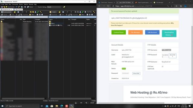 WinSCP Basics : Connecting To FTP Server | Uploading Files смотреть онлайн