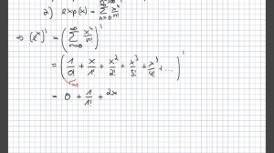 (exp(x)')=exp(x) über Reihendarstellung herleiten