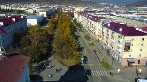 проспект Карла Маркса.  г. Магадан.