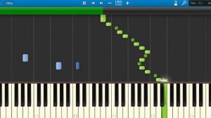 🎹Gustav (Adolf) Merkel - Butterfly (Piano Tutorial Synthesia)❤️♫