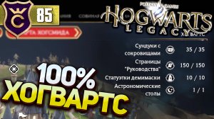 ЗАКРЫЛИ ХОГВАРТС НА 100%! Hogwarts Legacy #85