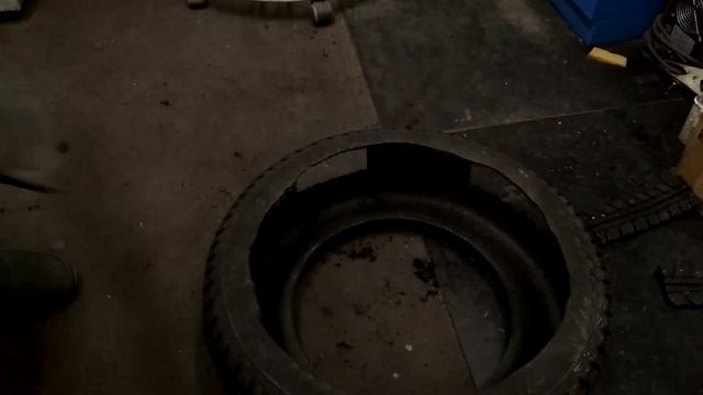 Как повысить проходимость мотоблока. Резиновые браслеты.