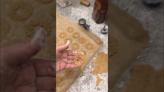 РЕЦЕПТ. Рождественская выпечка по немецкому рецепту: печенье «Шпицбубен» #spizbuben #шпицбубен