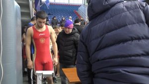 Взвешивание борцов до 61 кг, Дагестан 2023 до 21 года.