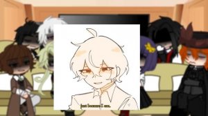 BSD react to Dazai || BSD || Gacha || 1/ ?