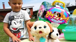 ★ ИГРАЕМ В ДОКТОРА Набор My Pet Keenway Видео для Детей Play with dog funny dog video for children