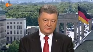 Порошенко оправдывается перед Германией за свои действия.