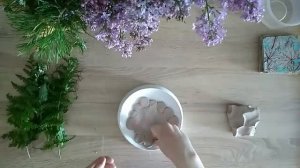 Мастер-класс/Лепка из глины/Тарелка-травы