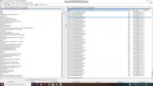 Все файлы в подкаталогах. Total Commander. All files are in subdirectories.